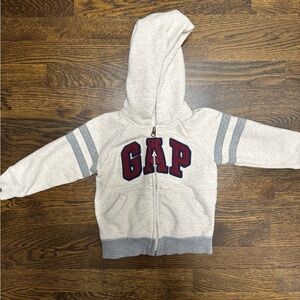 GAP Kids Cream Hoodie, Size: 3T